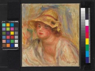 Studie av en jente, ca. 1918-19